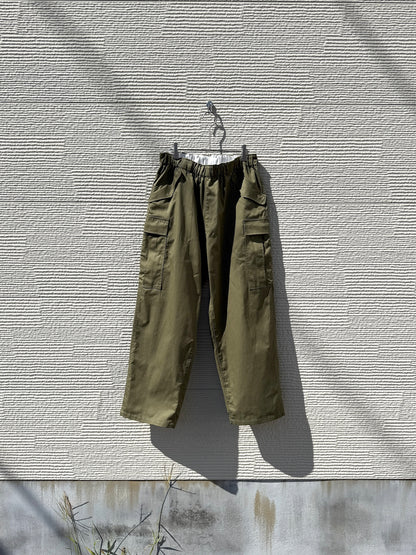 RELAX FIT "ARMY NAVY easy slacks"      -OLIVE DRAB-