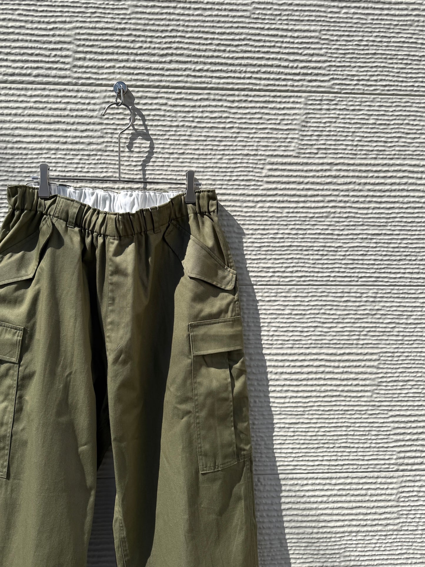 RELAX FIT "ARMY NAVY easy slacks"      -OLIVE DRAB-