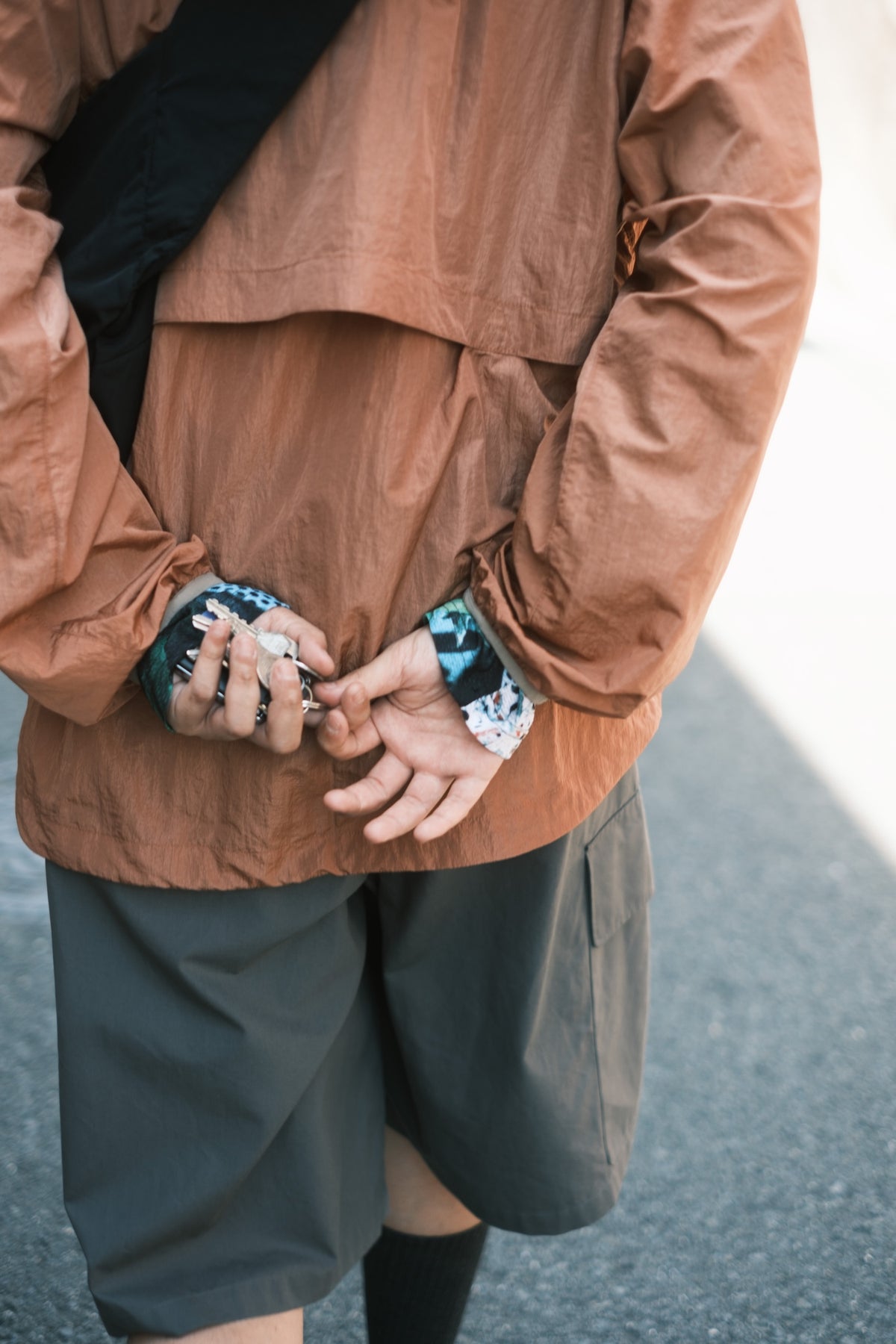 The DUFFER N NEPHEWS　"ANORAK PARKA" -orange-