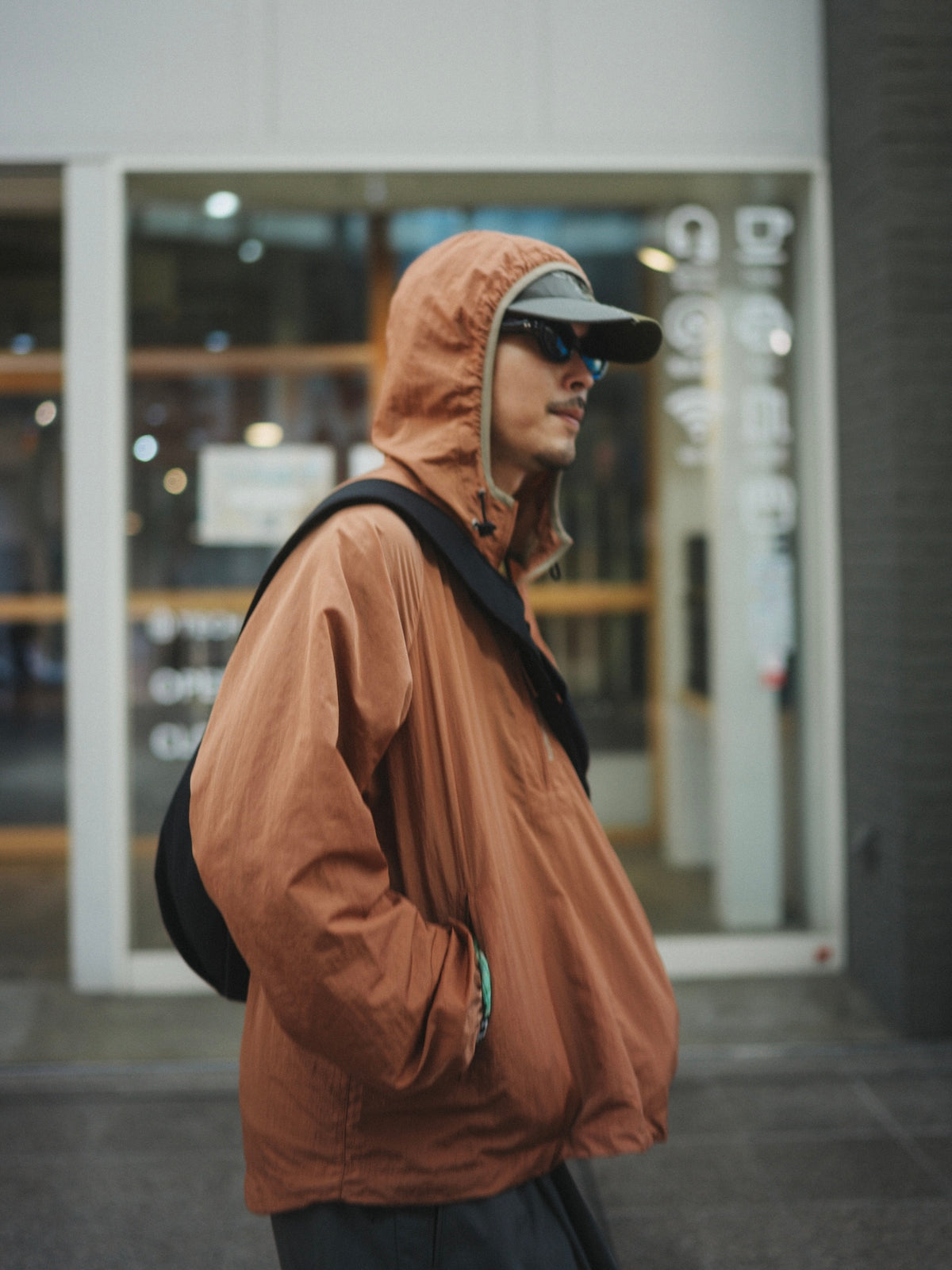 The DUFFER N NEPHEWS　"ANORAK PARKA" -orange-