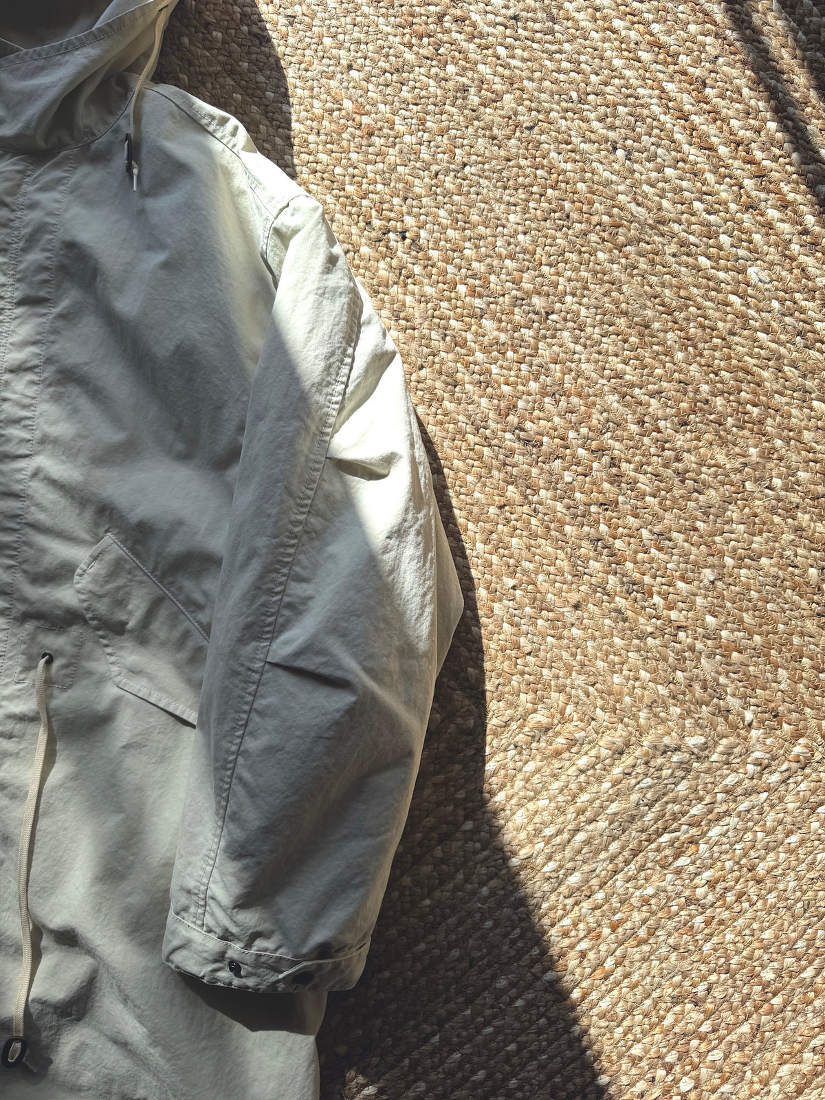 The DUFFER N NEPHEWS　"M-51 FIELD PARKA" -ivory-