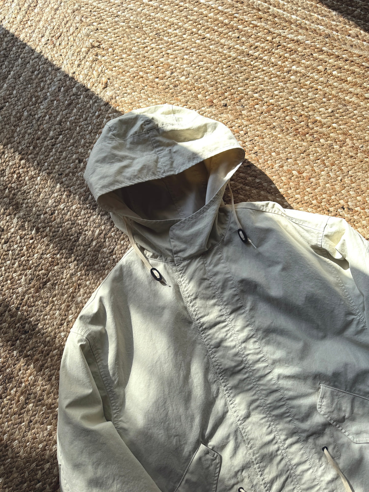 The DUFFER N NEPHEWS　"M-51 FIELD PARKA" -ivory-