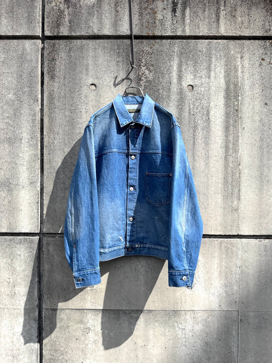 The DUFFER N NEPHEWS　SELVEDGE DENIM TRACKER JACKET