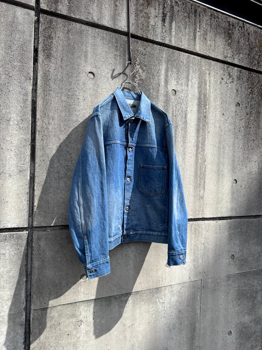 The DUFFER N NEPHEWS　SELVEDGE DENIM TRACKER JACKET