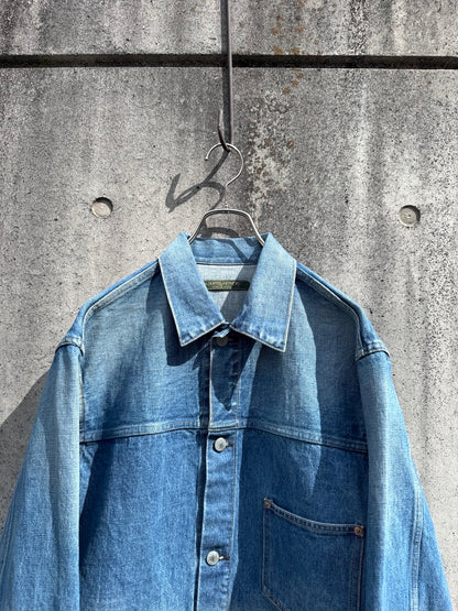 The DUFFER N NEPHEWS　SELVEDGE DENIM TRACKER JACKET