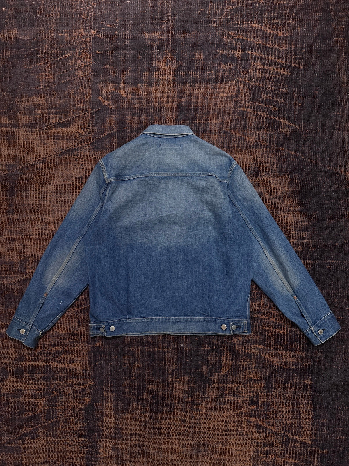 The DUFFER N NEPHEWS　SELVEDGE DENIM TRACKER JACKET
