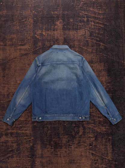 The DUFFER N NEPHEWS　SELVEDGE DENIM TRACKER JACKET