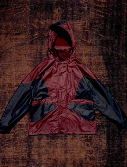 The DUFFER N NEPHEWS　HOODED WIND BREAKER WAXFINISH