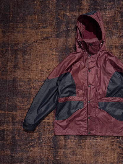 The DUFFER N NEPHEWS　HOODED WIND BREAKER WAXFINISH