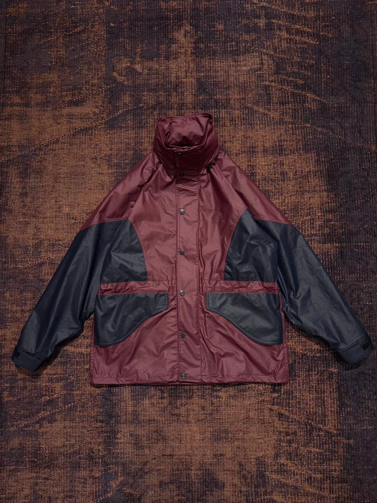 The DUFFER N NEPHEWS　HOODED WIND BREAKER WAXFINISH