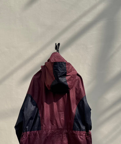 The DUFFER N NEPHEWS　HOODED WIND BREAKER WAXFINISH