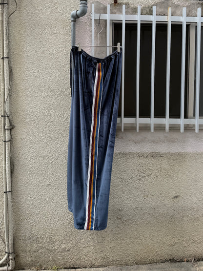The DUFFER N NEPHEWS　"VELOUR TRACK PANTS" -navy-