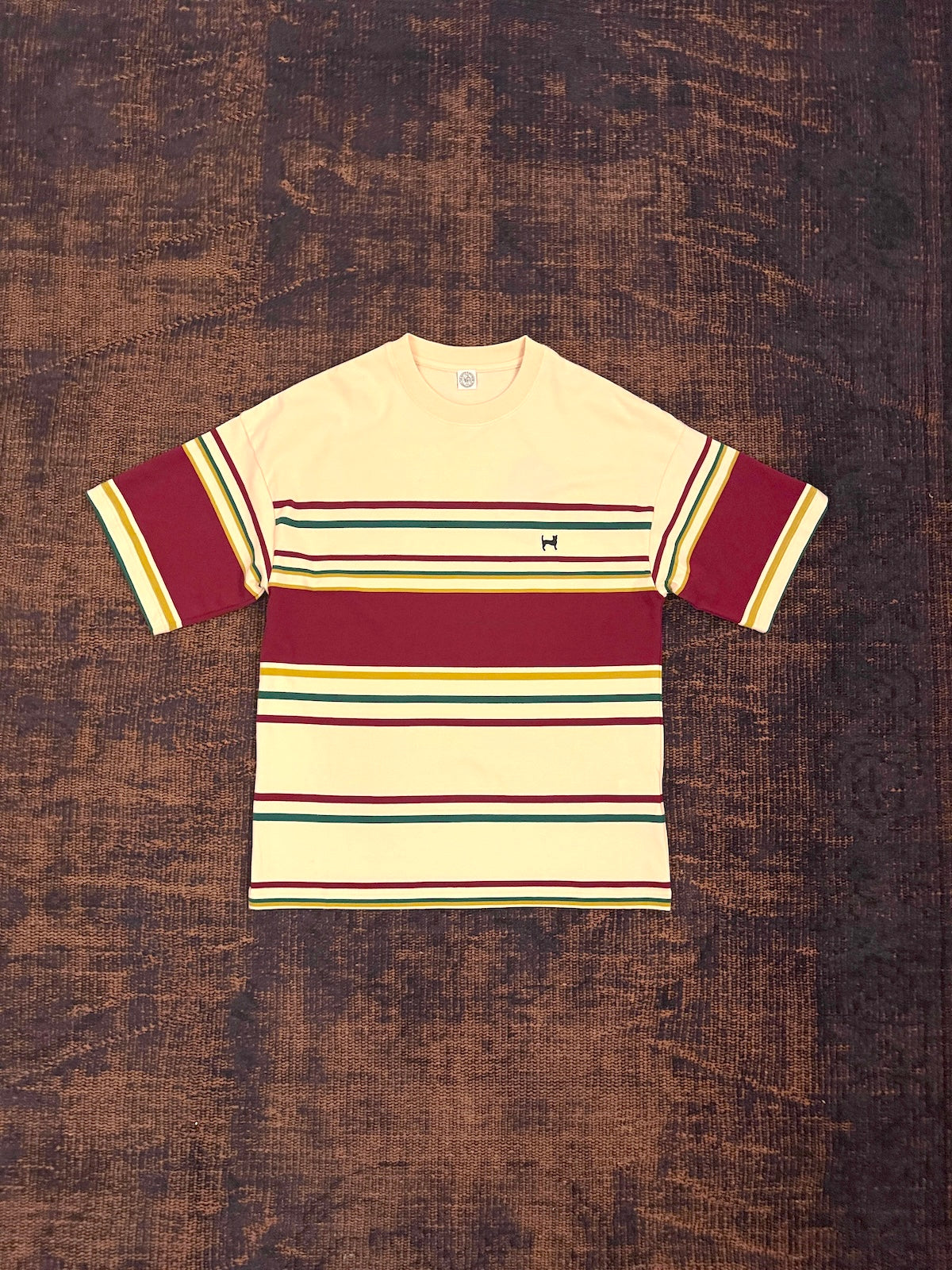 The DUFFER N NEPHEWS　MULTI BORDER T-SHIRT