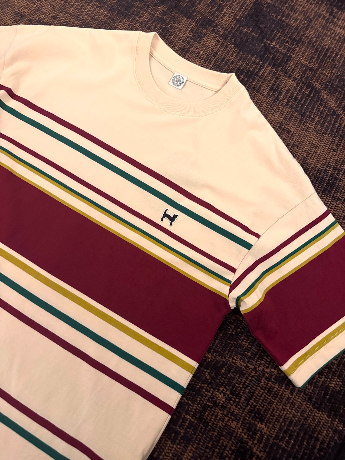 The DUFFER N NEPHEWS　MULTI BORDER T-SHIRT