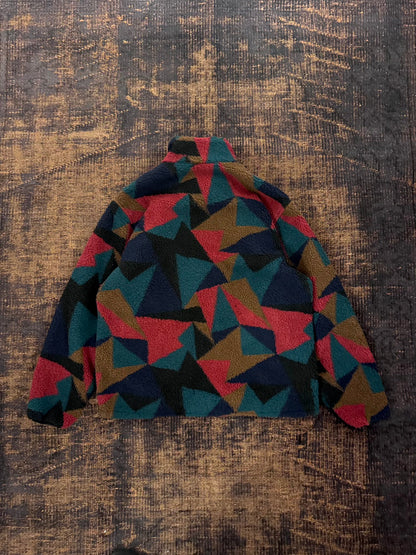 The DUFFER N NEPHEWS　REVERSIBLE JACQUARD BOA BLOUSON