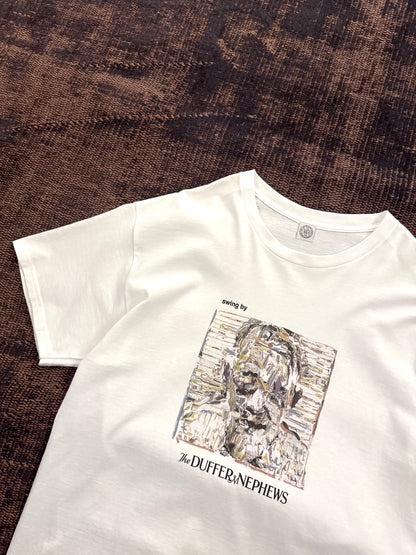 The DUFFER N NEPHEWS　SHORT SLEEVE PRINT-T "swing by"