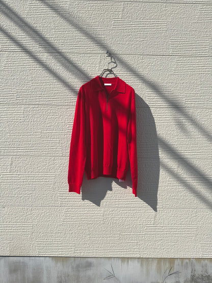 UNDECORATED　"WOOL ZIP KNIT"