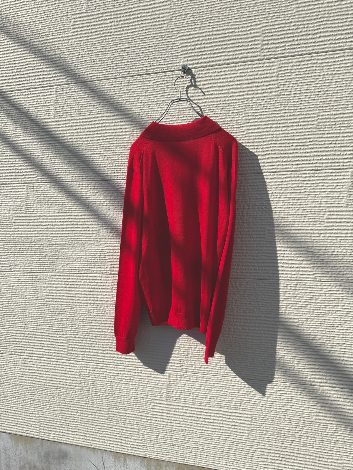 UNDECORATED　"WOOL ZIP KNIT"