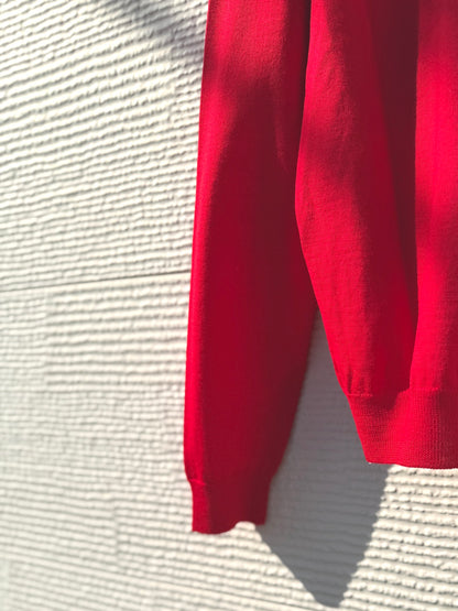 UNDECORATED　"WOOL ZIP KNIT"
