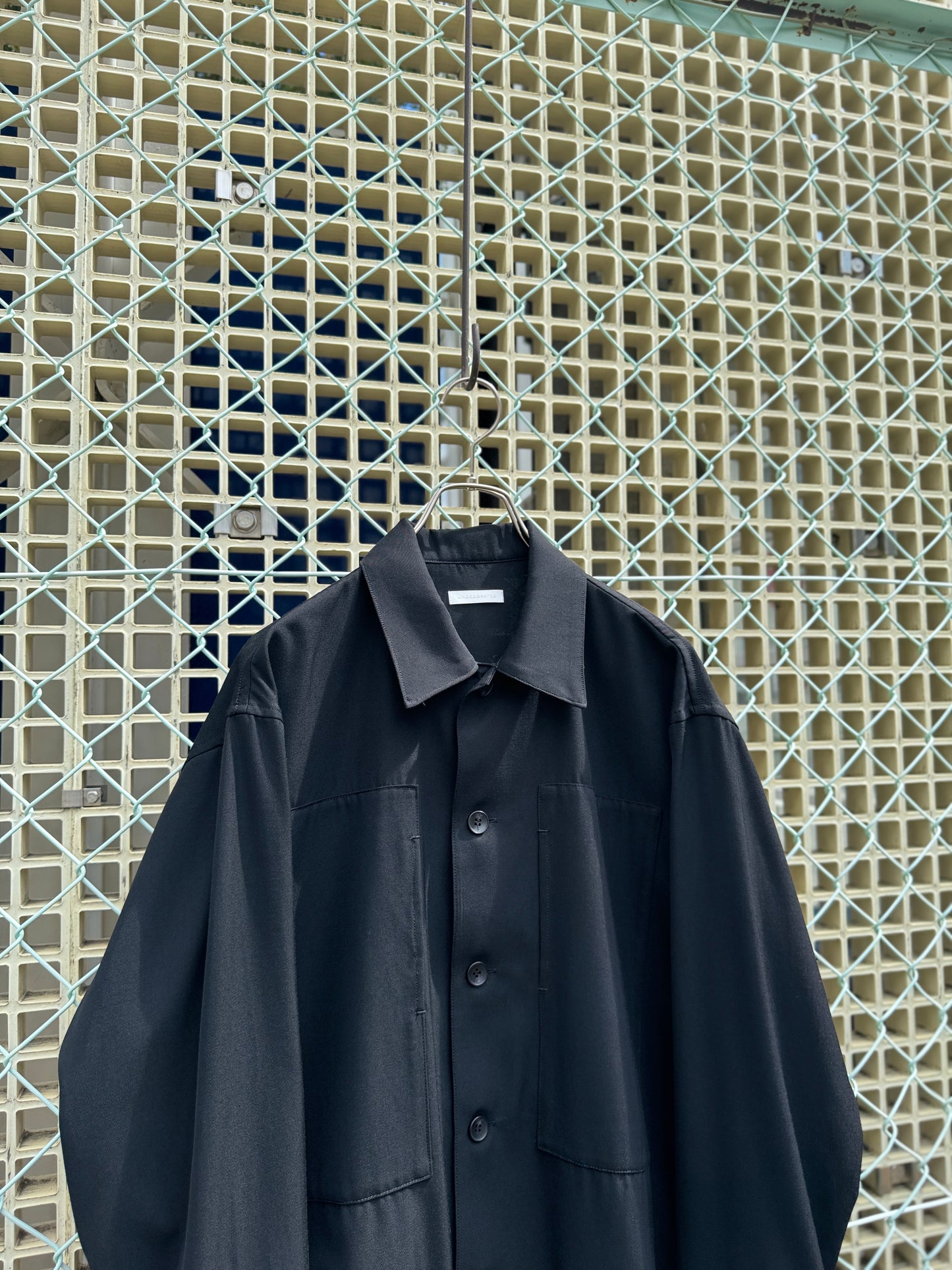 UNDECORATED　CLEAR WOOL TWILL JKT