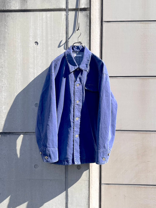 UNDECORATED　DENIM COVER-ALL JACKET