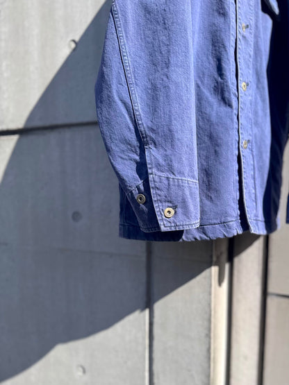 UNDECORATED　DENIM COVER-ALL JACKET