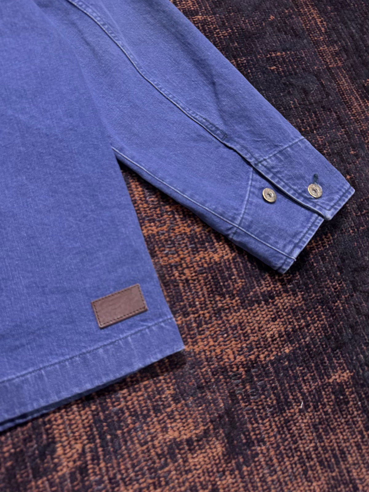 UNDECORATED　DENIM COVER-ALL JACKET