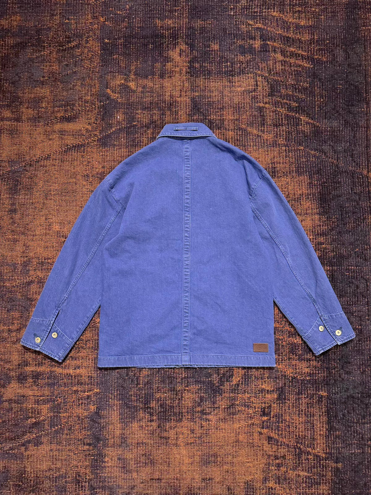 UNDECORATED　DENIM COVER-ALL JACKET