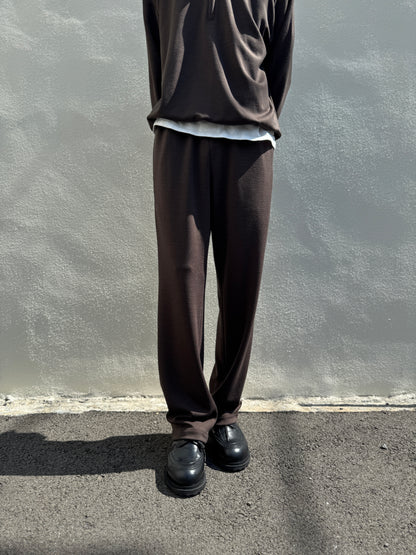 UNDECORATED　SPONGE WOOL PANTS