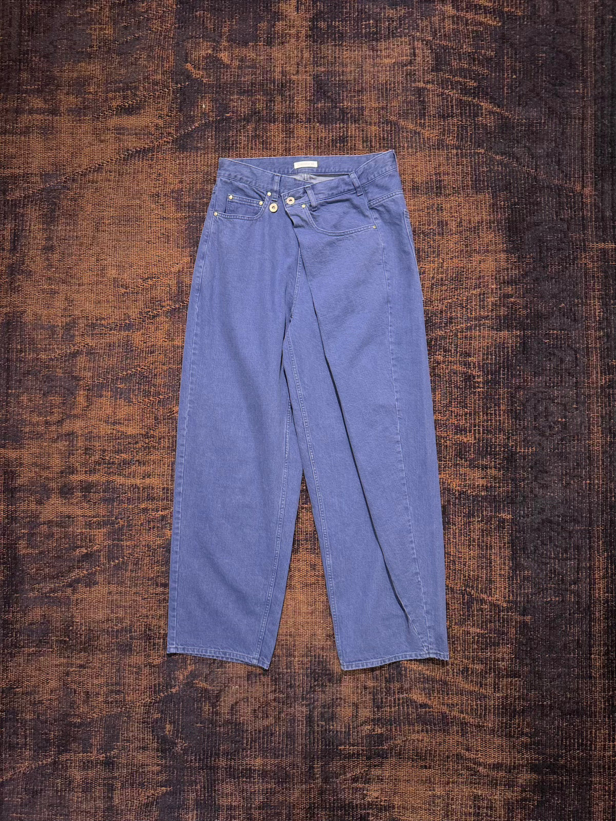 UNDECORATED　WRAPPED  DENIM JEANS