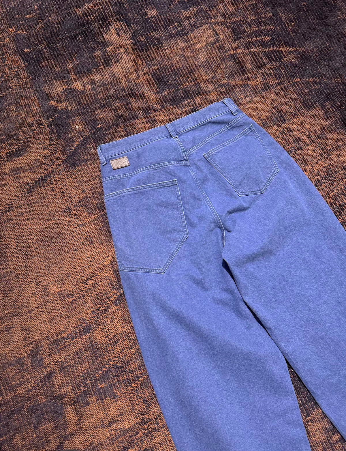 UNDECORATED　WRAPPED  DENIM JEANS