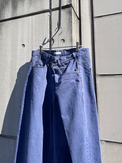 UNDECORATED　WRAPPED  DENIM JEANS