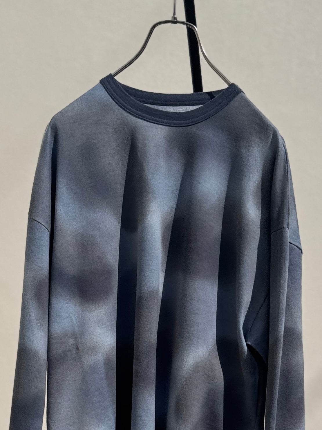 UNDECORATED　OVER-PAINTING L/S T-SHIRT