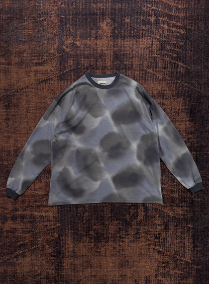 UNDECORATED　OVER-PAINTING L/S T-SHIRT