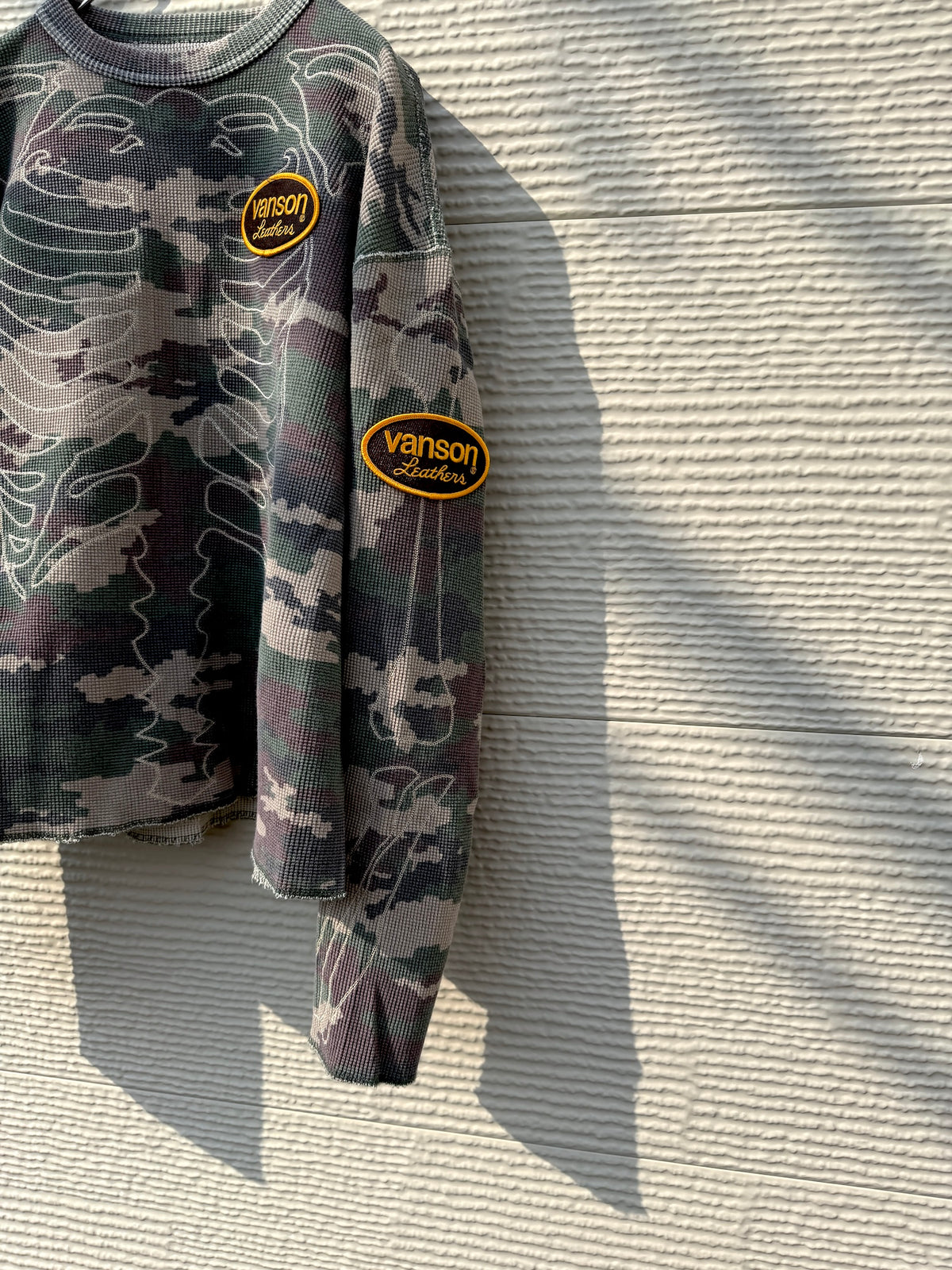 FAF(FAKE AS FLOWERS)　"Themal Bone L/S Shirts" -wik camo-