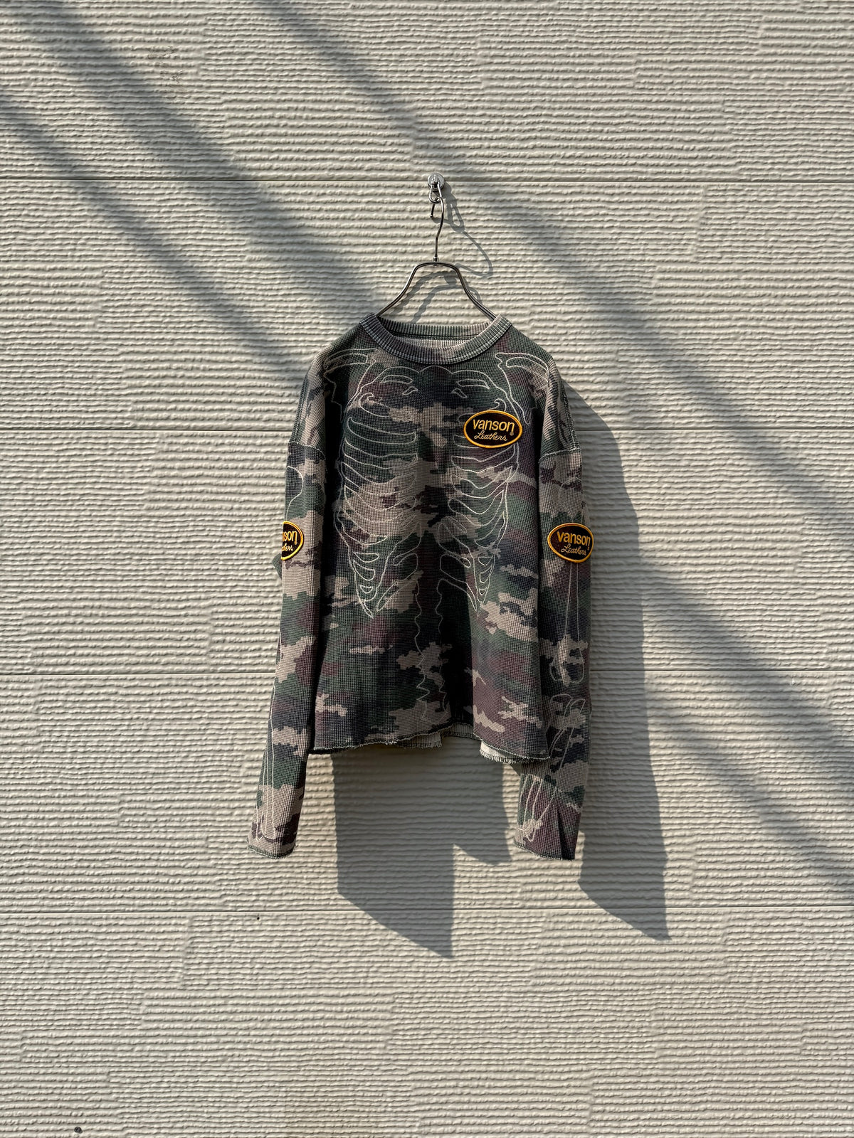 FAF(FAKE AS FLOWERS)　"Themal Bone L/S Shirts" -wik camo-