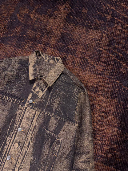 daisuke tanabe　x-ray jacuard denim jacket
