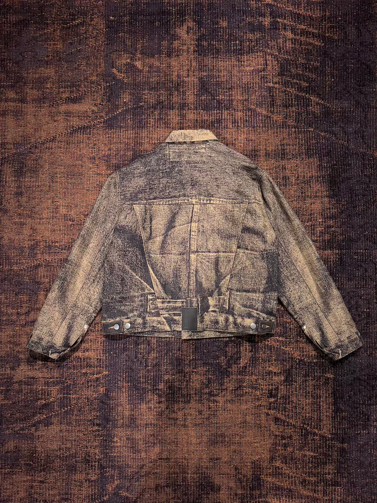daisuke tanabe　x-ray jacuard denim jacket