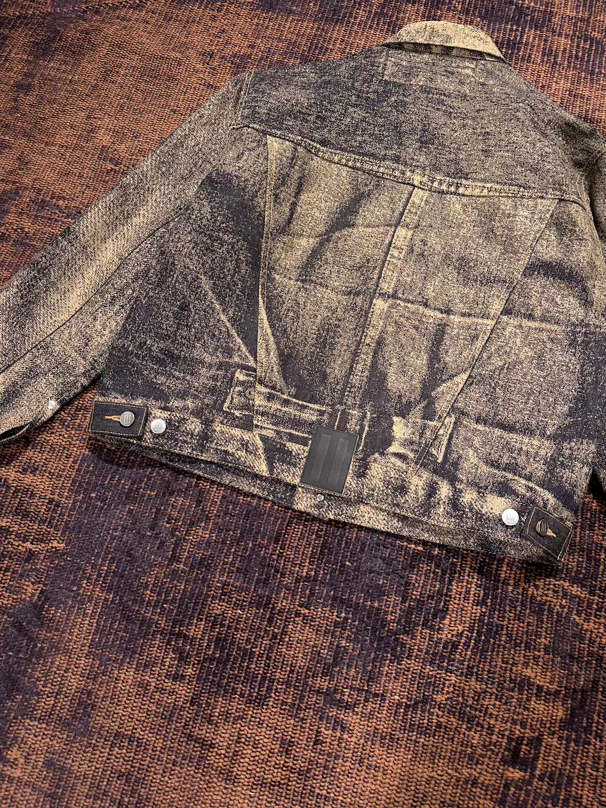 daisuke tanabe　x-ray jacuard denim jacket