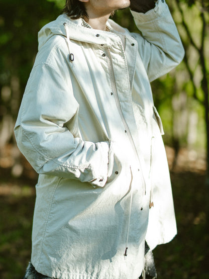 The DUFFER N NEPHEWS　"M-51 FIELD PARKA" -ivory-