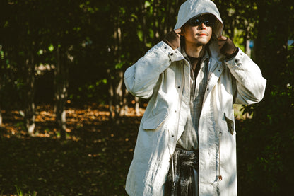 The DUFFER N NEPHEWS　"M-51 FIELD PARKA" -ivory-