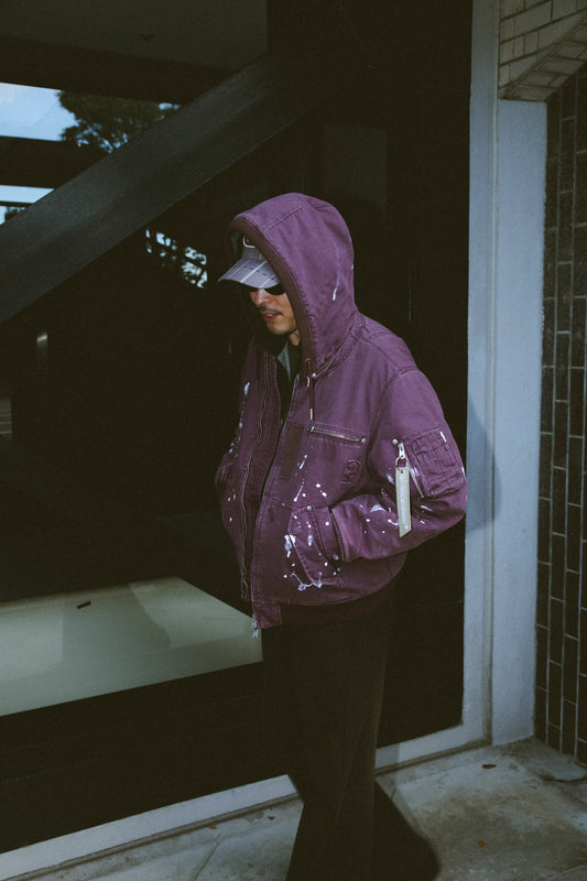 FAF(FAKE AS FLOWERS)　"FACT-1 2Way Jacket" -Ink Navy-