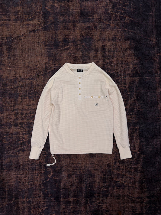 FAF(FAKE AS FLOWERS)　Pacis(Themal Henley Neck)