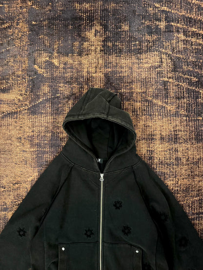 FAF(FAKE AS FLOWERS)　STELLA(ZIP UP HOODIE)