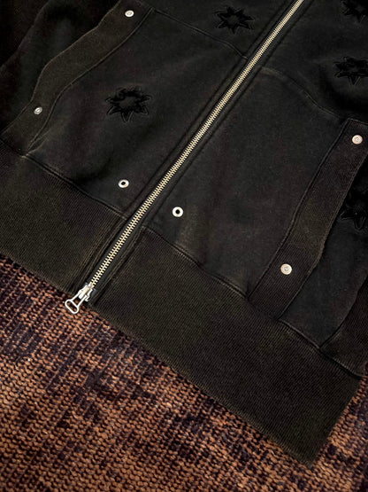 FAF(FAKE AS FLOWERS)　STELLA(ZIP UP HOODIE)