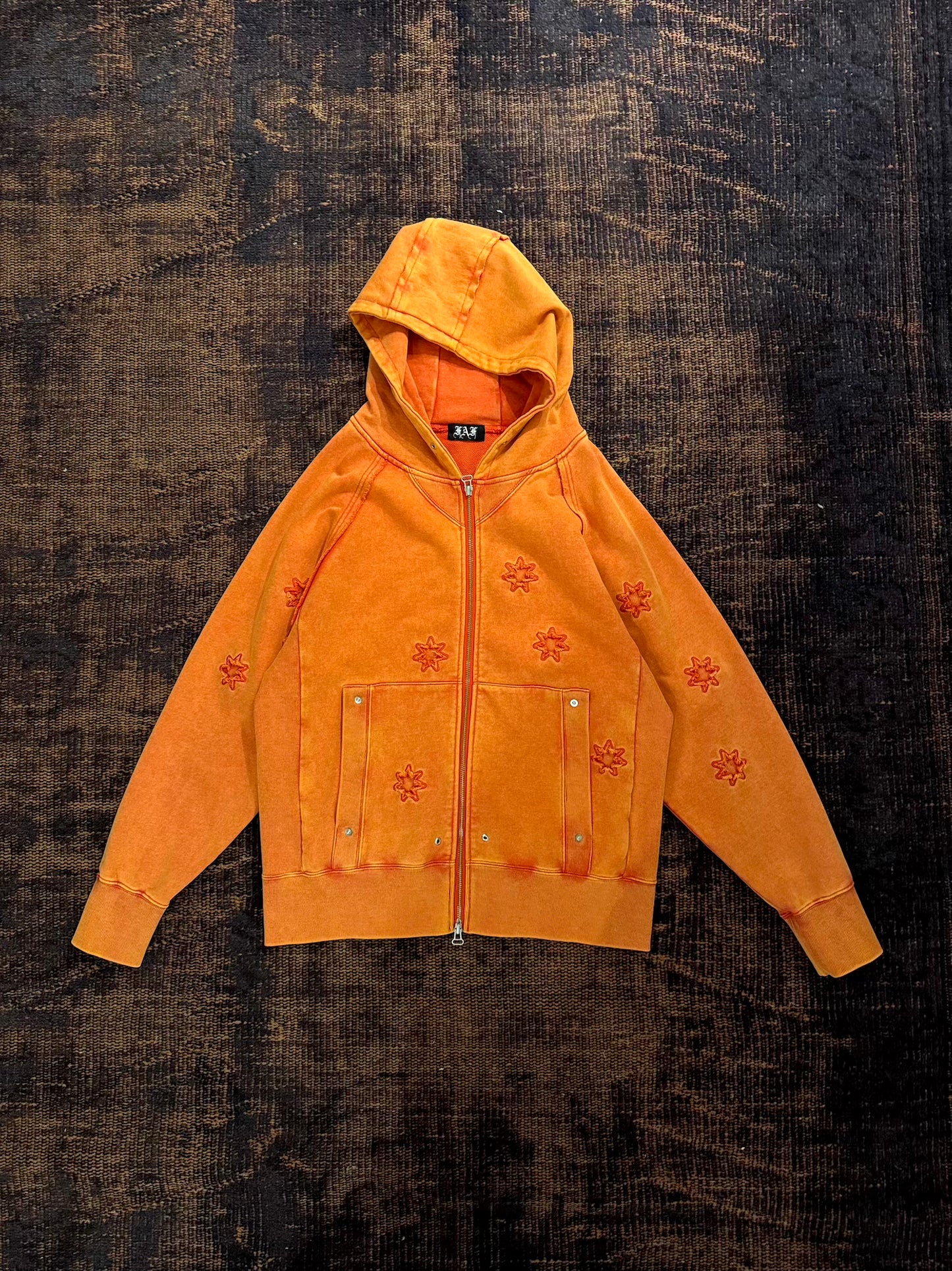 FAF(FAKE AS FLOWERS)　STELLA(ZIP UP HOODIE)