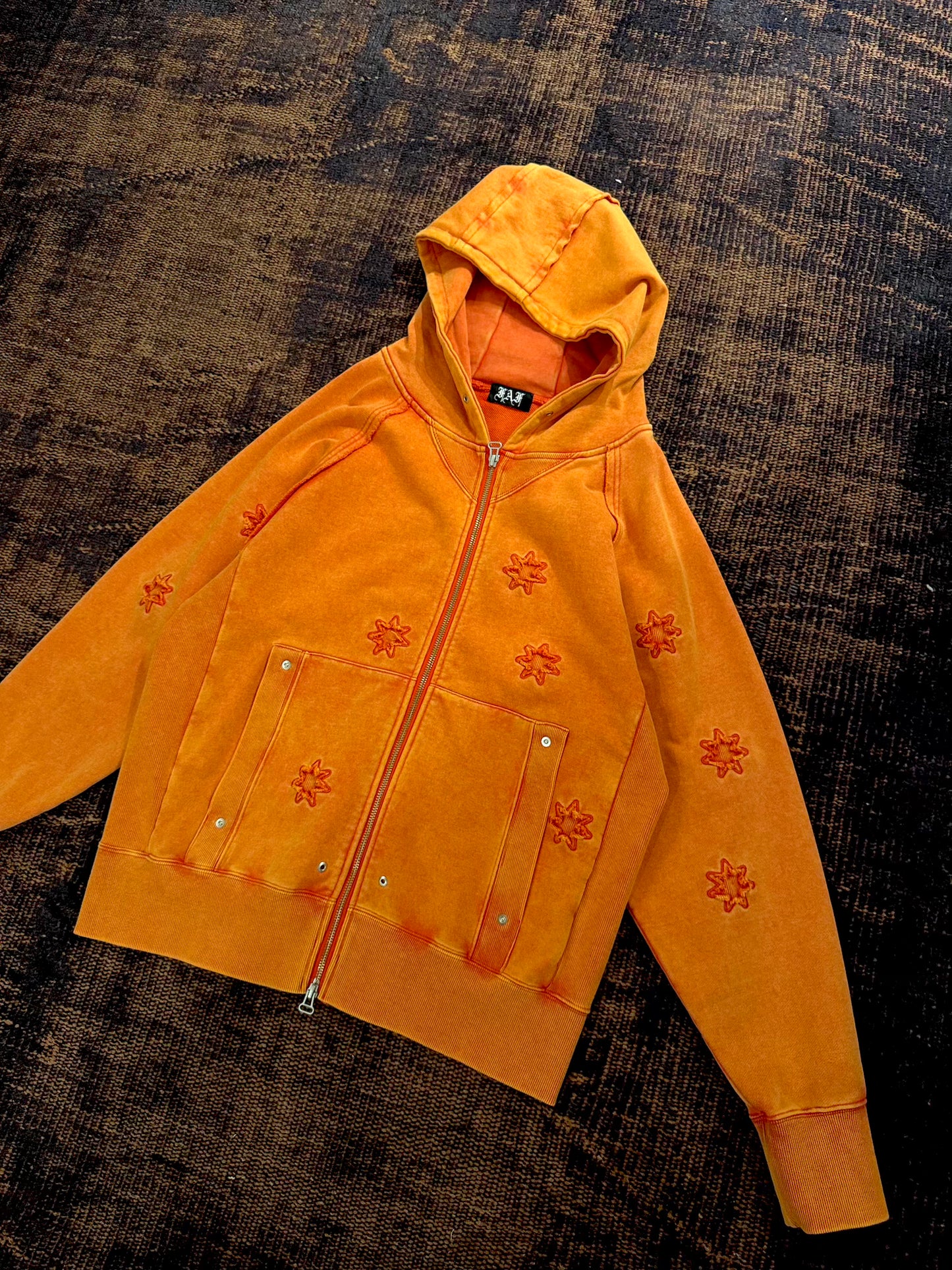 FAF(FAKE AS FLOWERS)　STELLA(ZIP UP HOODIE)