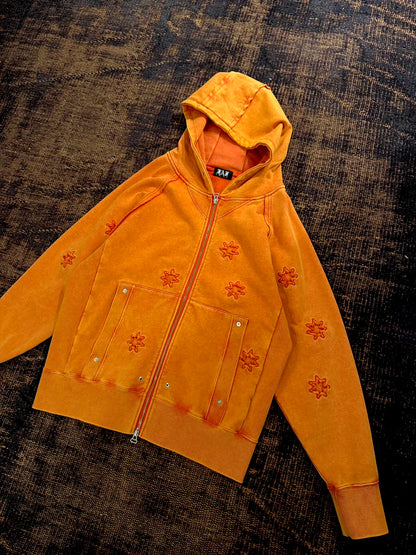 FAF(FAKE AS FLOWERS)　STELLA(ZIP UP HOODIE)