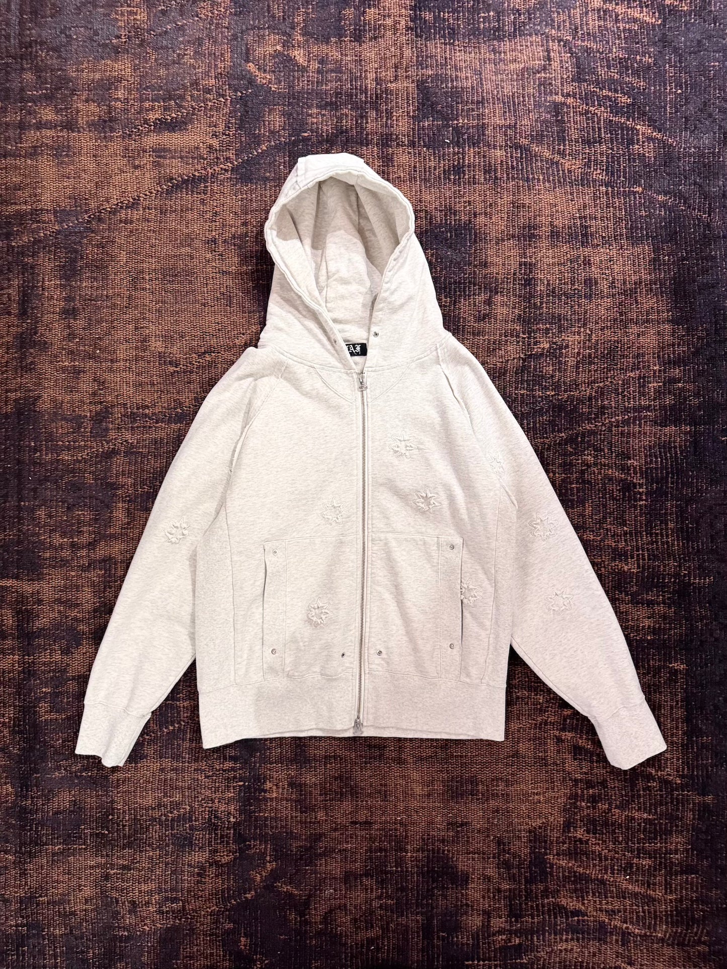 FAF(FAKE AS FLOWERS)　STELLA(ZIP UP HOODIE)